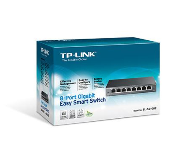 TP-Link 8p TL-SG108E (8x10/100/1000Mbit) - 222170 - zdjęcie 5